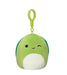 Squishmallows Clip-on Henry the Turtle, 9 cm