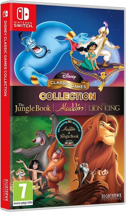 Nighthawk Games Disney Classic Aladdin and Lion King and Jungle Book - Switch