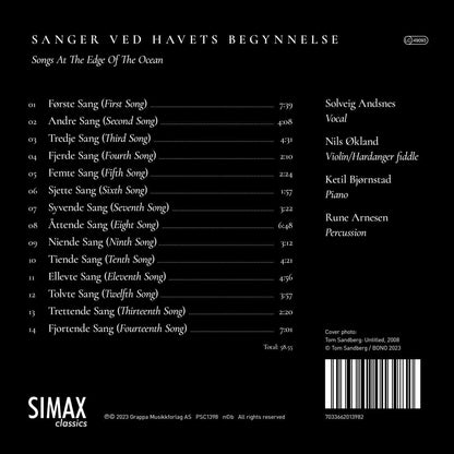 Ketil Bjornstad: Sanger Ved Havets Begynnelse