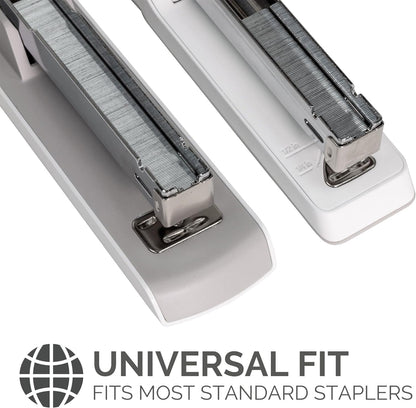 Fellowes Staples 24/8mm for Full Strip Staplers – Box of 5000, 1 Pack – Silver