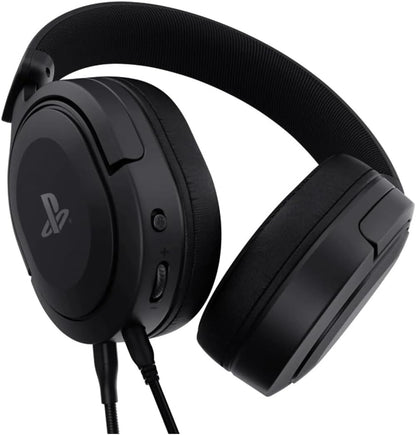 Trust Gaming GXT 498 Forta  Sustainable Gaming Headset for PS5 / PS4, 1.2m Cable, 50mm Drivers, Detachable Microphone, Wired Over-Ear Headphones