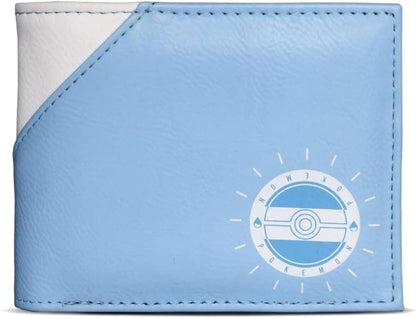 Pokemon Squirtle Bi-Fold Wallet, Male, Blue/White (Mw114884pok), Blue/White, One Size, Blue/White, One Size