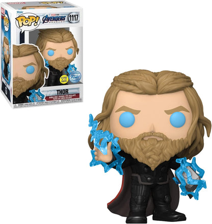 Funko Pop! Avengers 4: Endgame - Thor with Thunder Glow in The Dark Special Edition, (64906