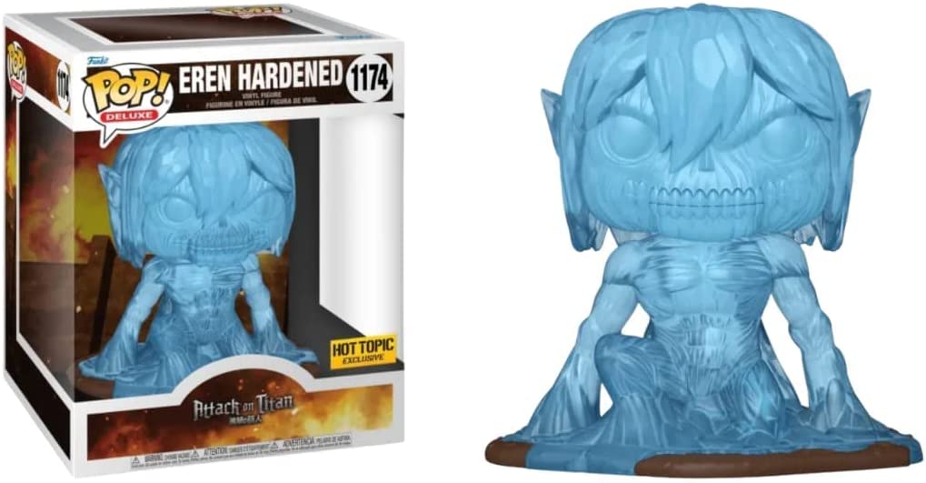 Funko POP! Animation: Attack on Titan - Eren Yeager Hardened Deluxe POP Vinyl Figure (Exclusive