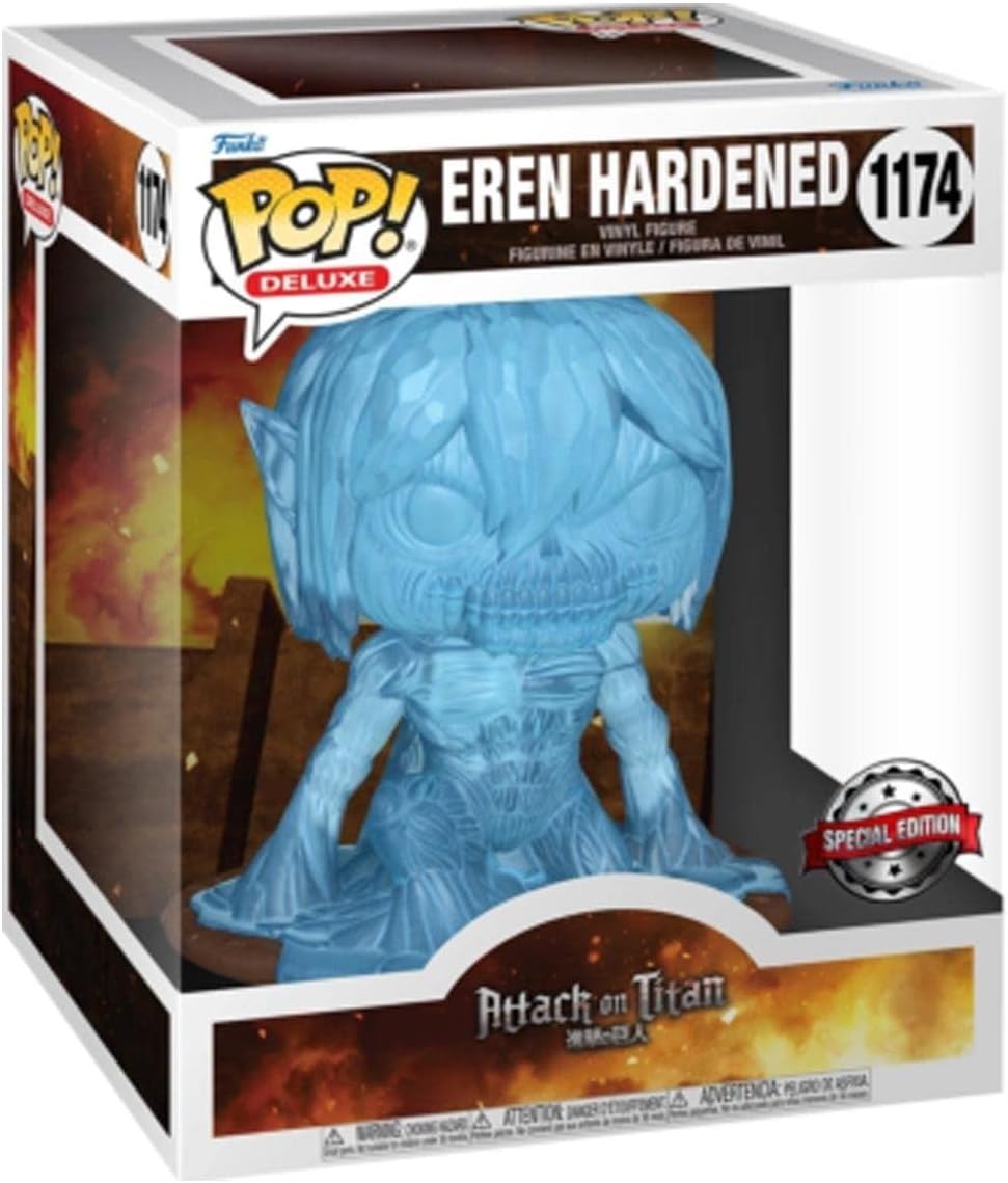 Funko POP! Animation: Attack on Titan - Eren Yeager Hardened Deluxe POP Vinyl Figure (Exclusive