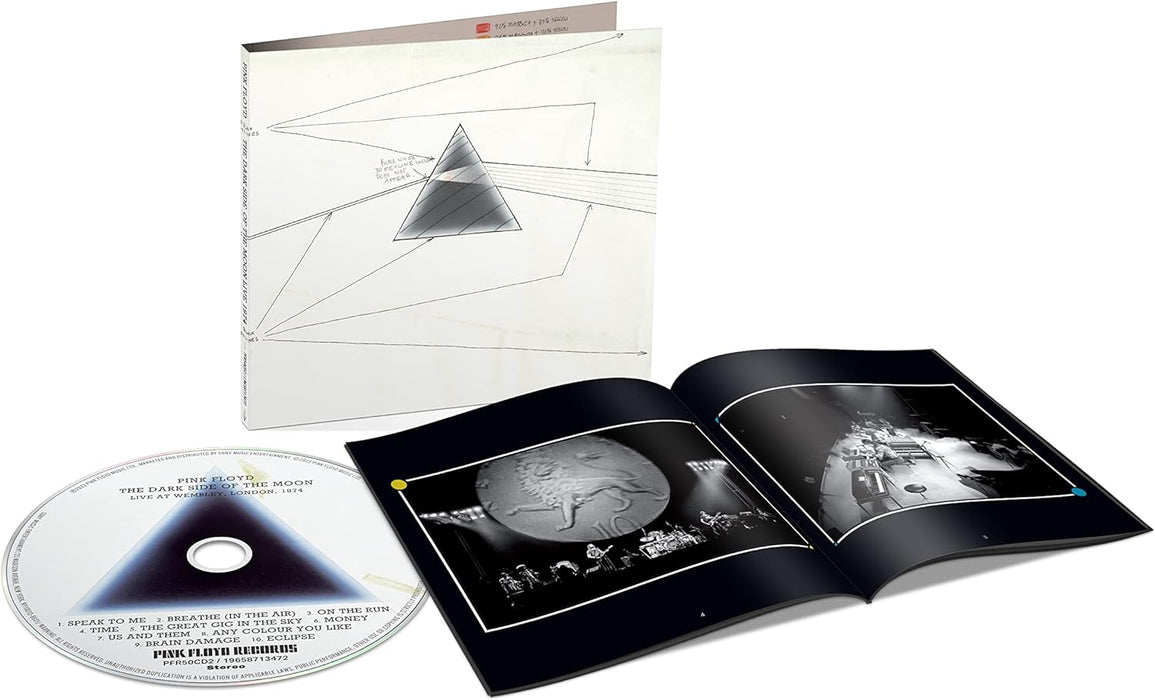 DARK SIDE OF THE MOON LIVE AT WEMBLEY EMPIRE POOL 1974