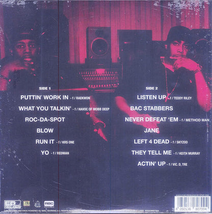 EPMD ‎– We Mean Business RSD 2022 Red and Black Splatter EP Records / Hit Squad / Def Squad / RBC Records - 538807001