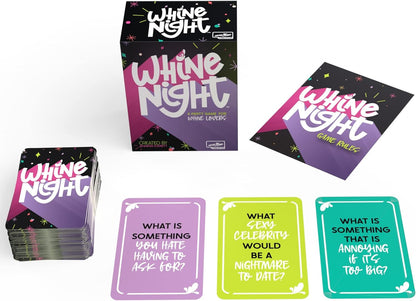 Skybound Whine Night - A Party Game for Whine Lovers, Games, Conversation Starting Card Game, Spill The Tea & Laugh, Play in A Group of 2-8 Players, for Ages 14+ Base Game