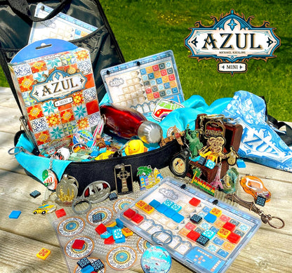 Plan B Games | Azul Mini | Tile Game | Ages 8+ | 2-4 Players | 30-45 Minutes Playing Time