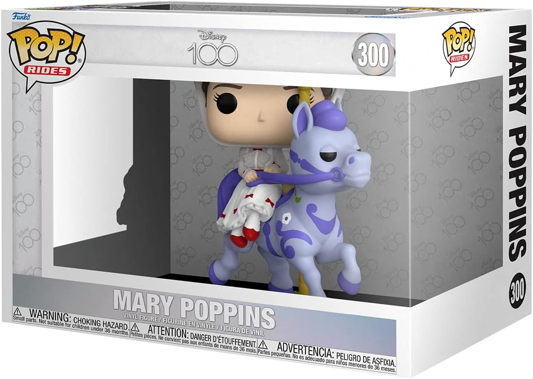 Funko POP! Disney: Disney 100 - Mary Poppins - Collectable Vinyl Figure - Gift Idea - Official Merchandise - Toys for Kids & Adults - Model Figure for Collectors and Display