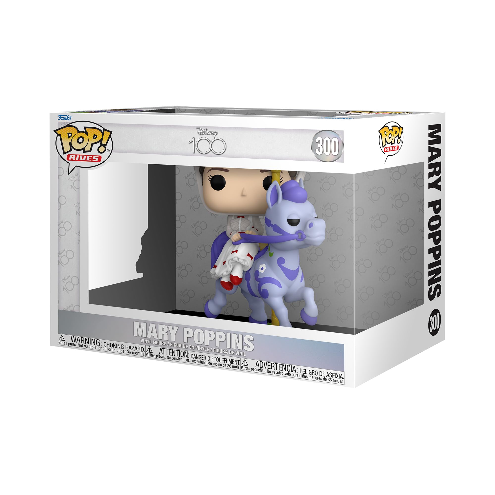 Funko POP! Disney: Disney 100 - Mary Poppins - Collectable Vinyl Figure - Gift Idea - Official Merchandise - Toys for Kids & Adults - Model Figure for Collectors and Display