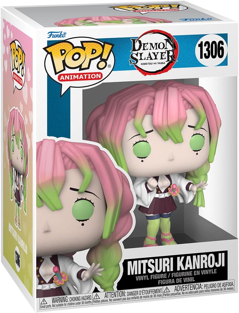 Funko POP! Animation: Demon Slayer - Mitsuri Kanroji - Collectable Vinyl Figure - Gift Idea - Official Merchandise - Toys for Kids & Adults - Anime Fans - Model Figure for Collectors and Display