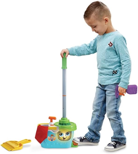 VTech Play Fun Cleaning Set – Educational Toys – Get acquainted with Figures and Counting – With Sound Effects – 3 to 5 years