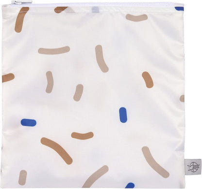 LÄSSIG Reusable Storage Bag Snack Bag 2 Pieces/Snack Bag Little Mateys Royal Blue