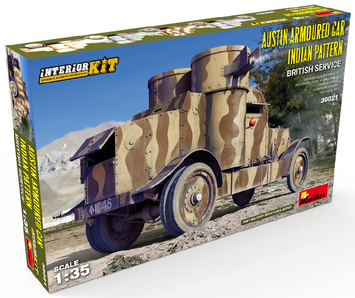 Miniart MIN39021 Plastic Model kit, Unpainted