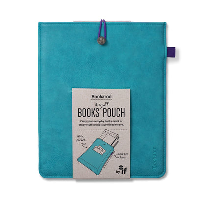 IF Bookaroo Books & Stuff Pouch Turquoise, One size