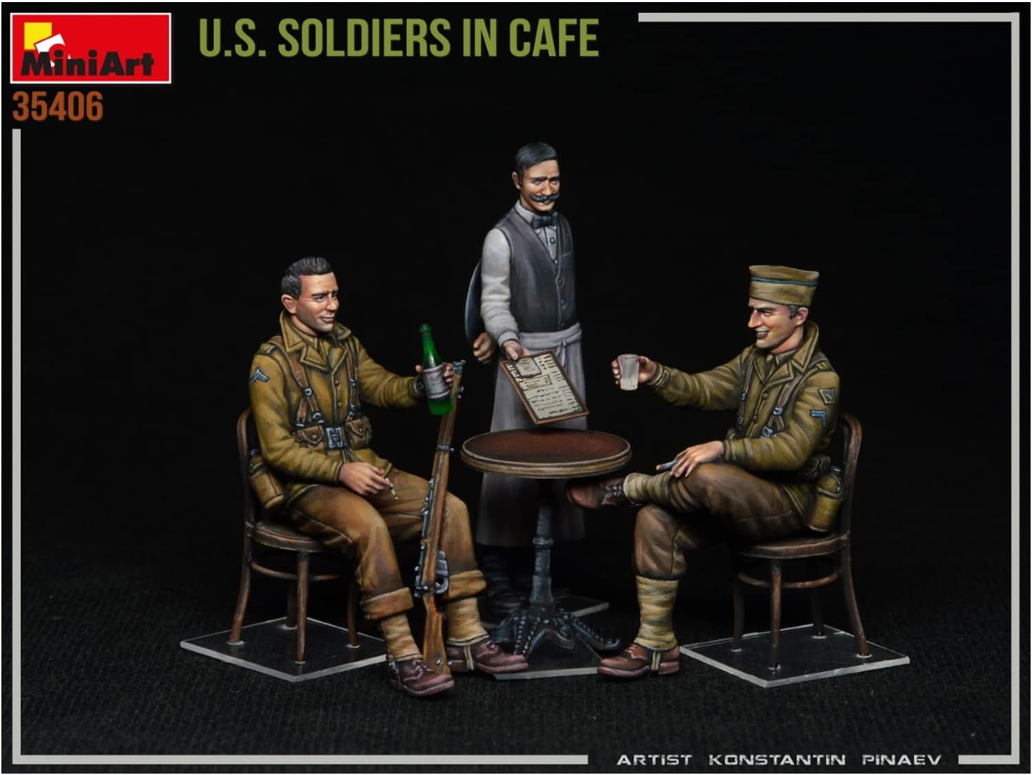 MiniArt- Americano Kit de Modelo a Escala (35406