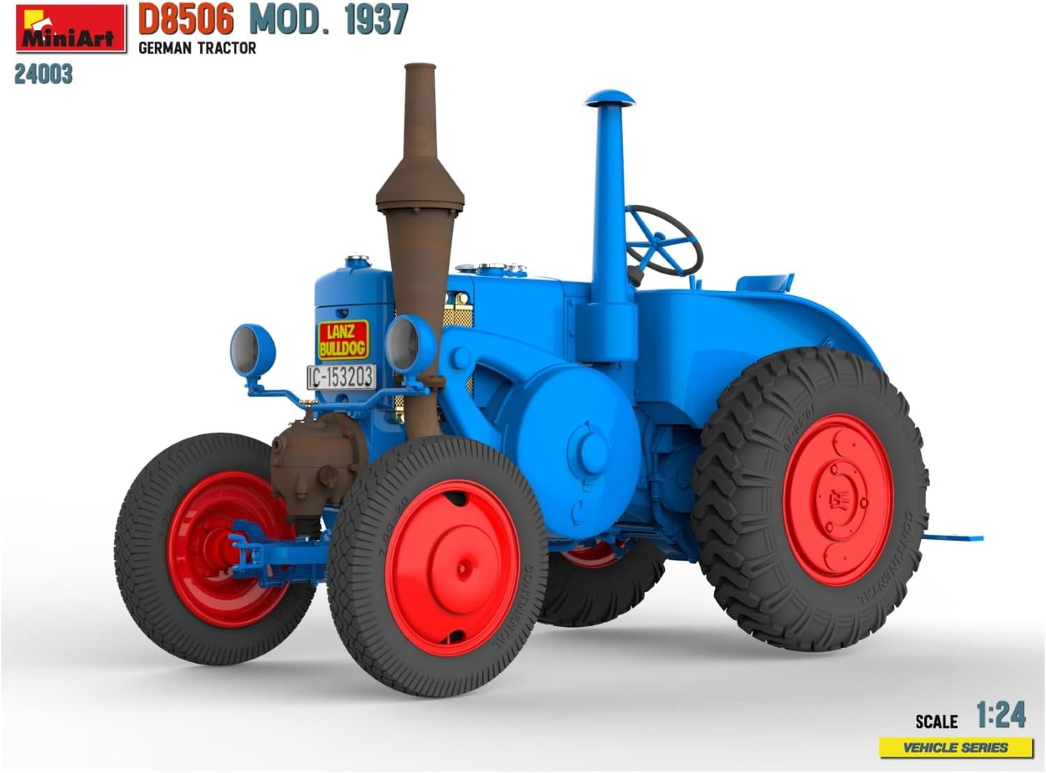 Miniart - d8506 mod. 1937 german tractor