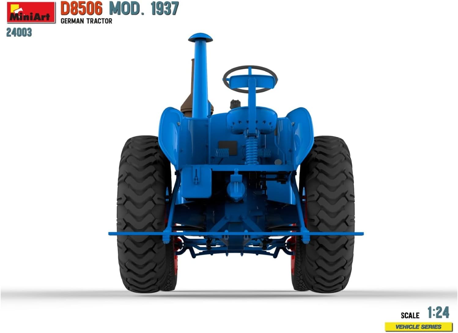Miniart - d8506 mod. 1937 german tractor