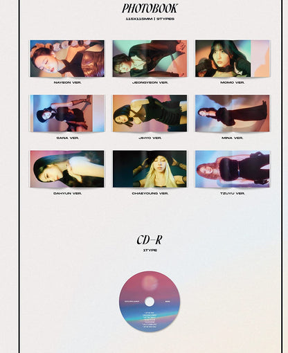 Ready To Be 12Th Mini Album Ver. - Photobook R, Folded Poster, Sticker, Mini Poster, Photocard