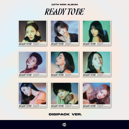 Ready To Be 12Th Mini Album Ver. - Photobook R, Folded Poster, Sticker, Mini Poster, Photocard