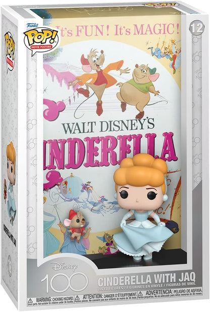 Funko POP! Movie Poster: Disney - Cinderella - Collectable Vinyl Figure - Gift Idea - Official Merchandise - Toys For Kids & Adults - Model Figure For Collectors And Display