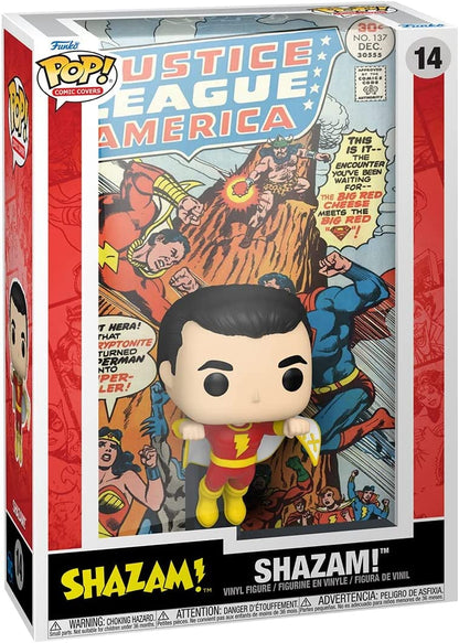 Funko Pop! Comic Cover: DC - Shazam - DC Comics - Collectable Vinyl Figure - Gift Idea - Official Merchandise - Toys for Kids & Adults - Comic Books Fans - Model Figure for Collectors and Display