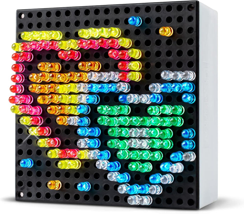 Planche à dessin lumineuse Lite Brite Mini-X Connect , Basic Fun, 02322, planche à dessin à mini-LED colorée, art lumineux, planche à dessin à effet néon, bricolages pour les enfants à partir de 4+