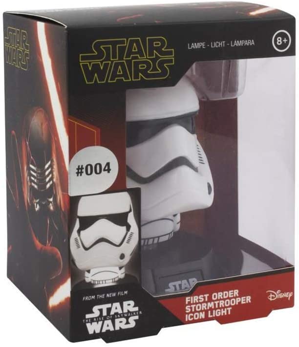 Paladone First Order Stormtrooper Icon Light - Officially Licensed Disney Star Wars Merchandise, Approx. 10 cm Tall