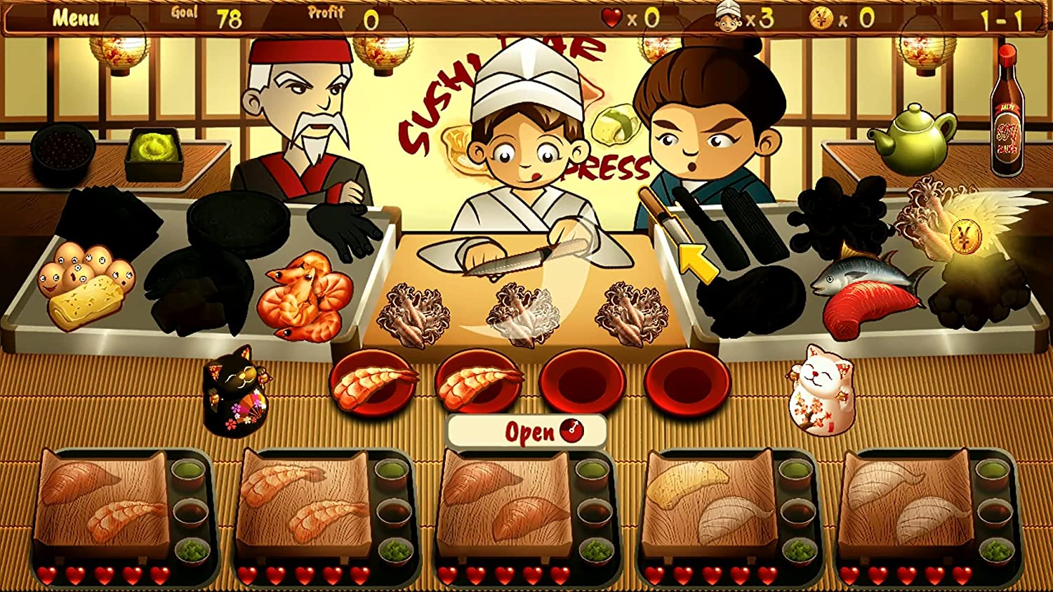 Funbox MediaSushi Bar Express (Nintendo Switch) Game