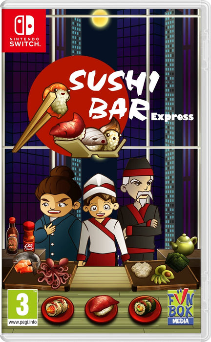 Funbox MediaSushi Bar Express (Nintendo Switch) Game