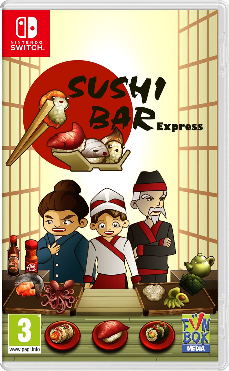 Funbox MediaSushi Bar Express (Nintendo Switch) Game