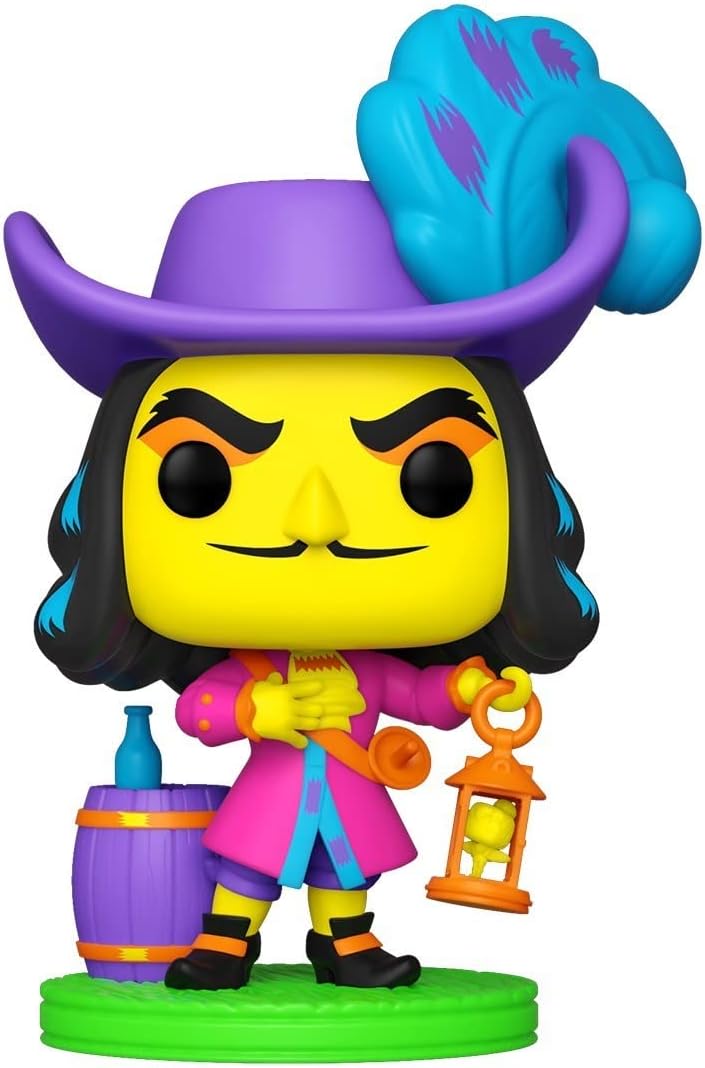 Funko POP! Disney: Villains - Hook - (Blacklight) - Disney Villains - Collectable Vinyl Figure - Gift Idea - Official Merchandise - Toys for Kids & Adults - Movies Fans - Model Figure for Collectors