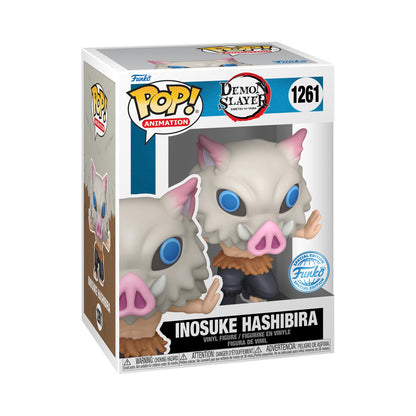 PoP! Animation Inosuke Hashibira Exclusive Vinyl Figure Bundled with a Compatible pop Protector