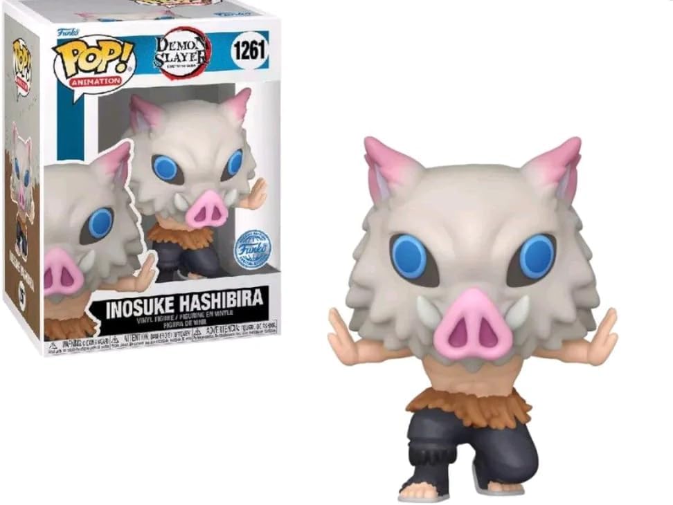 PoP! Animation Inosuke Hashibira Exclusive Vinyl Figure Bundled with a Compatible pop Protector