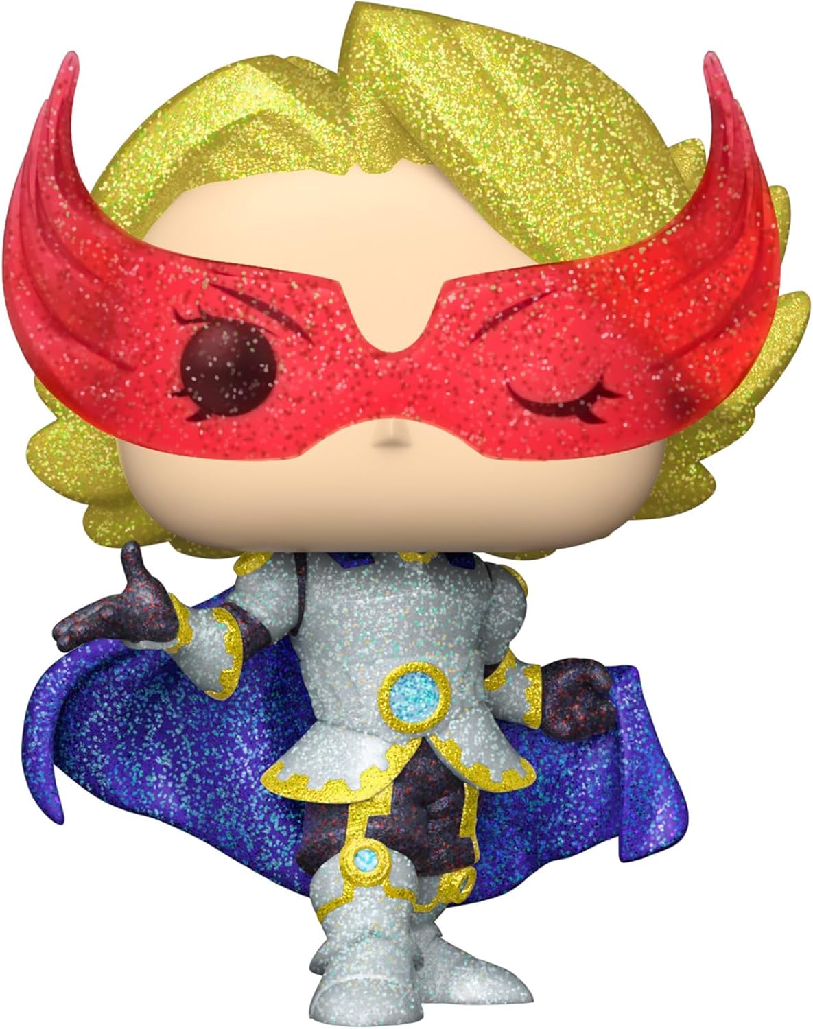 Funko Pop! Animation: My Hero Academia S9 - Yuga Aoyama (Glitter) (Diamond Collection) (Amazon Exclusive) #1144 Vinyl Figure