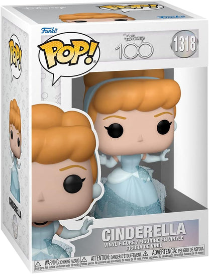 Funko POP! Disney: Disney 100 - Cinderella - Collectable Vinyl Figure - Gift Idea - Official Merchandise - Toys for Kids & Adults - Model Figure for Collectors and Display