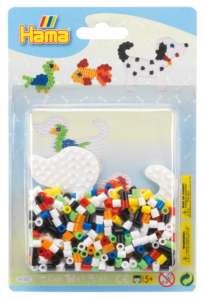 Hama 10.4182 Dog Small Blister Pack, Multicolour, One Size