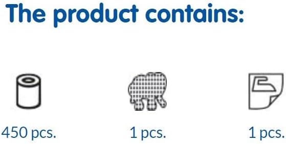 Hama Beads Safari Small Blister Pack, Multicolour, One Size