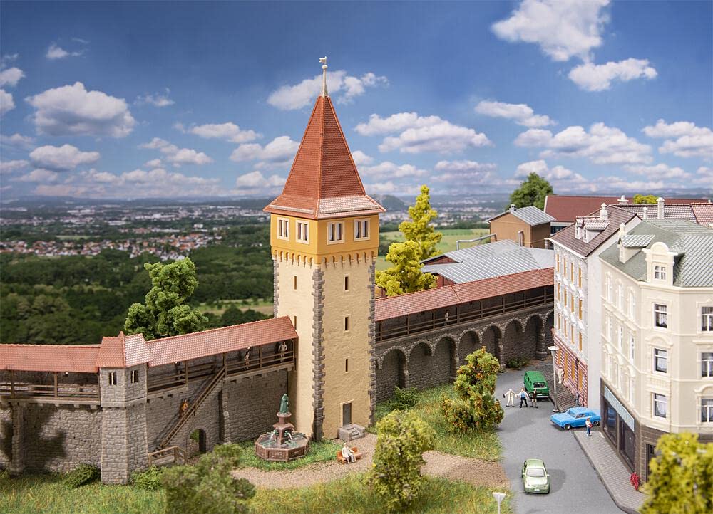 Faller- Juego de murallas de la Ciudad Vieja, Color buceadores (232200