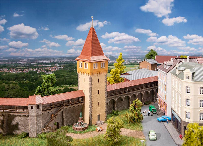 Faller- Juego de murallas de la Ciudad Vieja, Color buceadores (232200