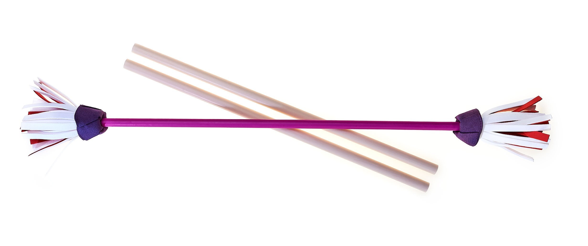Eureka 515762 Acrobat Shaft with Purple/White/Red Flower/Hand Sticks