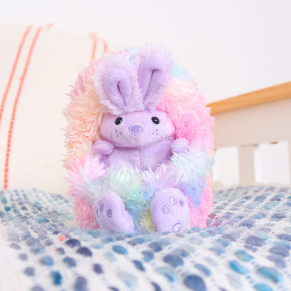 Curlimals Bo The Rainbow Bunny - Interactieve Knuffeldiertjes - Curlimals - Spaar ze allemaal - Interactief - 45+ geluiden en reacties - Pluche - Cadeau
