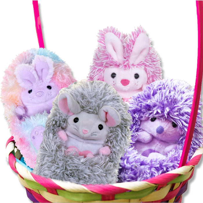 Curlimals Popsy The Mouse - Interactieve Knuffeldiertjes - Curlimals - Spaar ze allemaal - Interactief - 45+ geluiden en reacties - Pluche - Cadeau