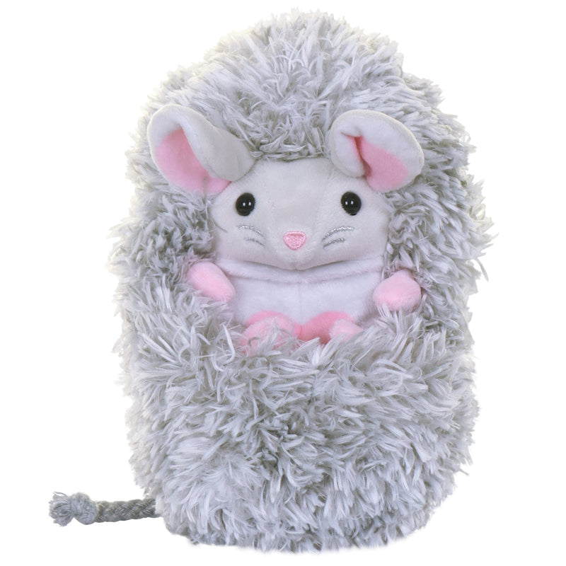 Curlimals Popsy The Mouse - Interactieve Knuffeldiertjes - Curlimals - Spaar ze allemaal - Interactief - 45+ geluiden en reacties - Pluche - Cadeau