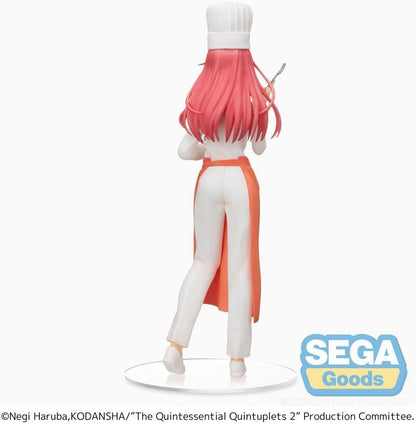 SEGA - Quintessential Quintuplets 2 - SPM Statue - Itsuki Nakano - Cook Ver.