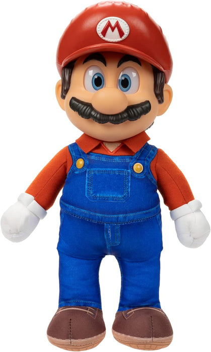 Super Mario Nintendo Peluche Mario de 35 cm Totalmente Articulado – Mario Tiene Grandes Detalles Juguete para Niños 3 Años +