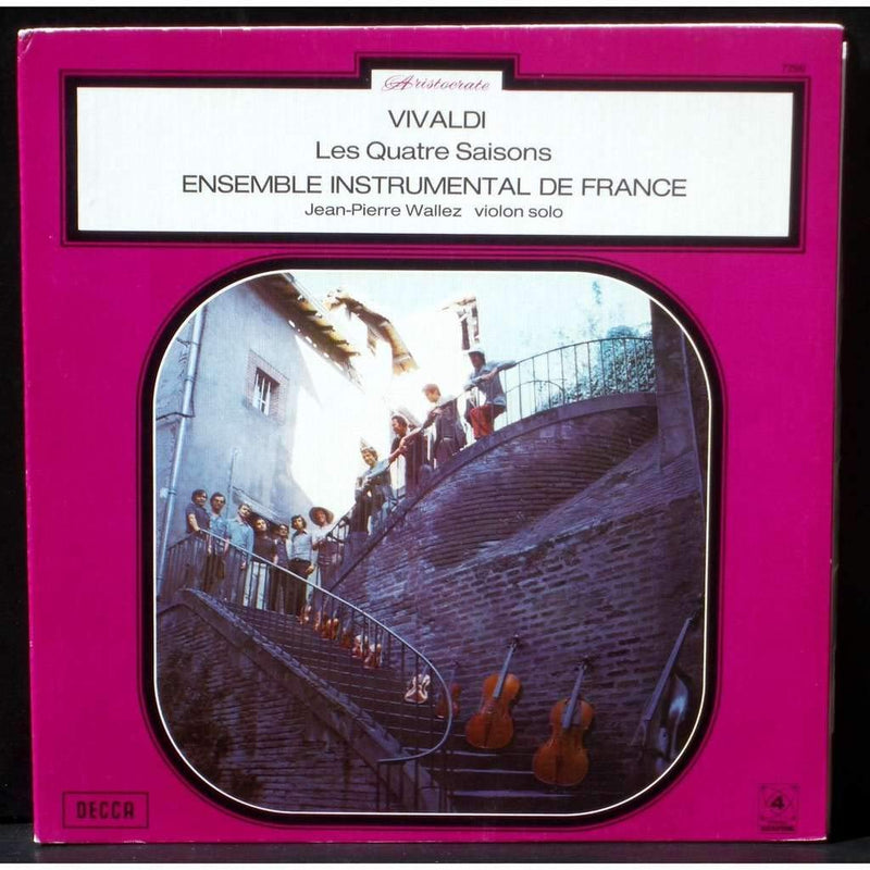 Les Quatre Saisons, Cantates, Symphonie