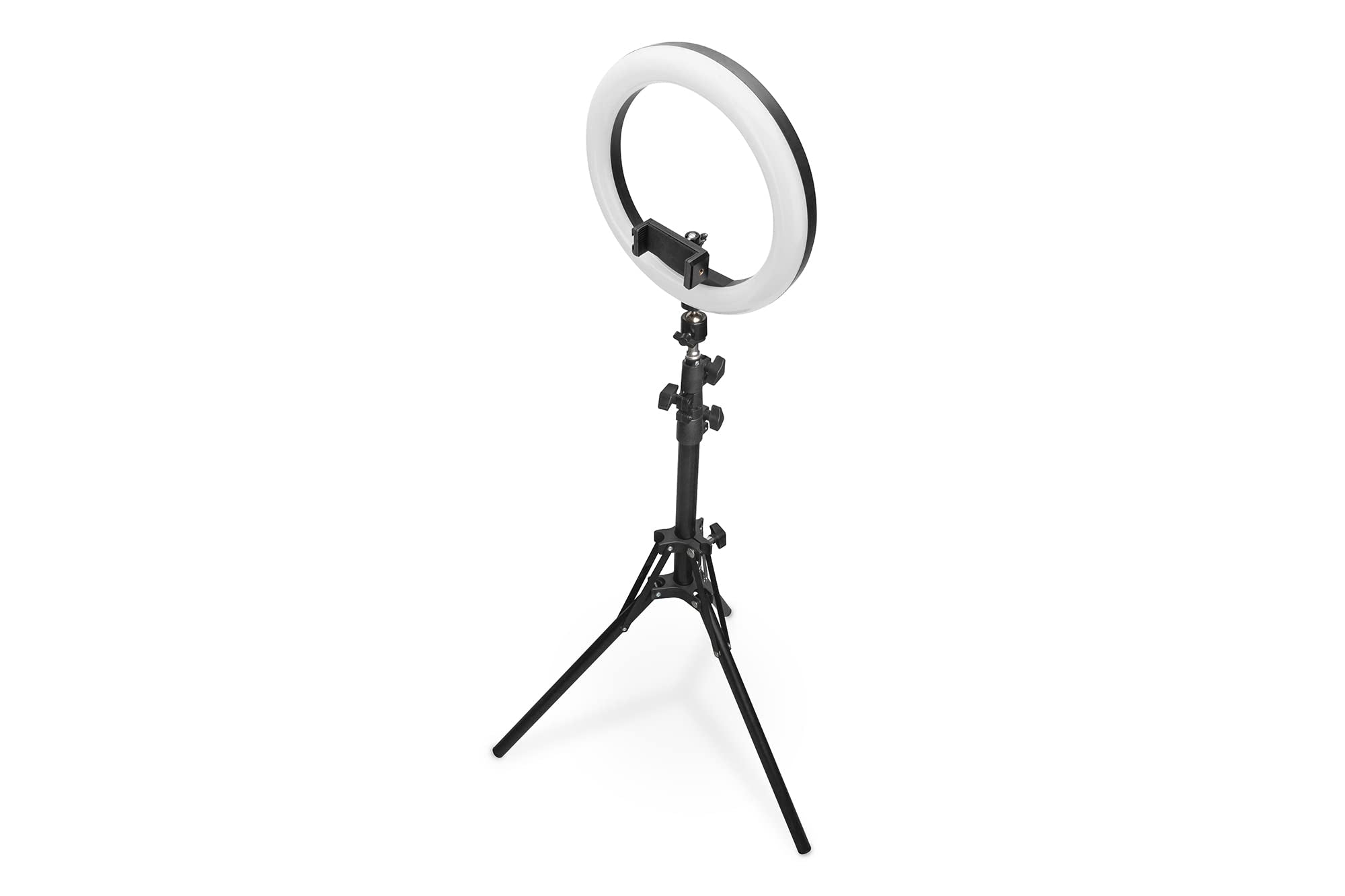DIGITUS LED Ring Light 10 Inch Tripod Stand Phone Holder Adjustable tripod stand