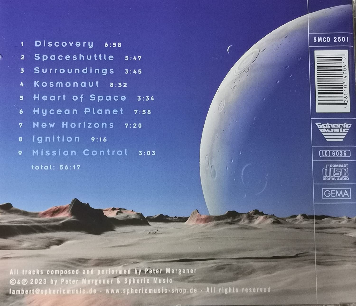 Peter Mergener Album 2023 New Horizons